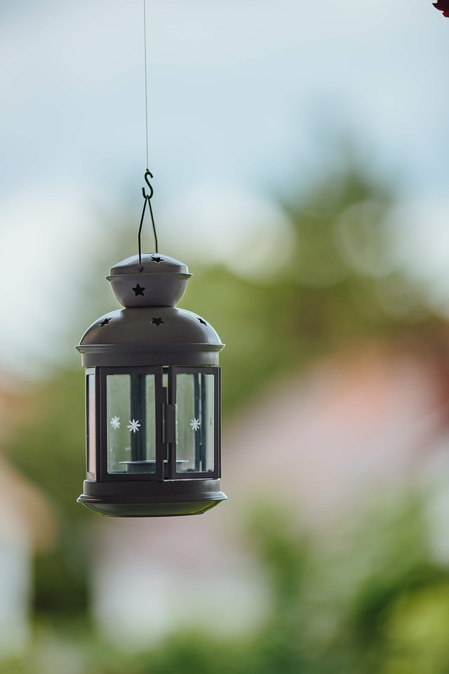 Hanging interior decoration lamp