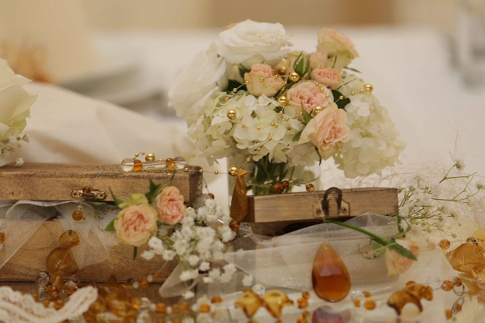 Bouquet box decoration