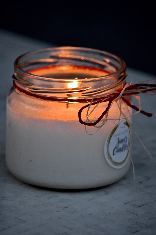 Candle candlelight flames