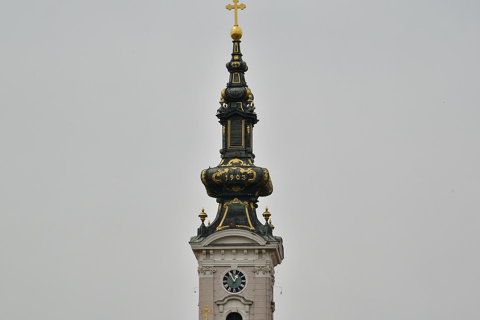 Church Tower golden shine heritage