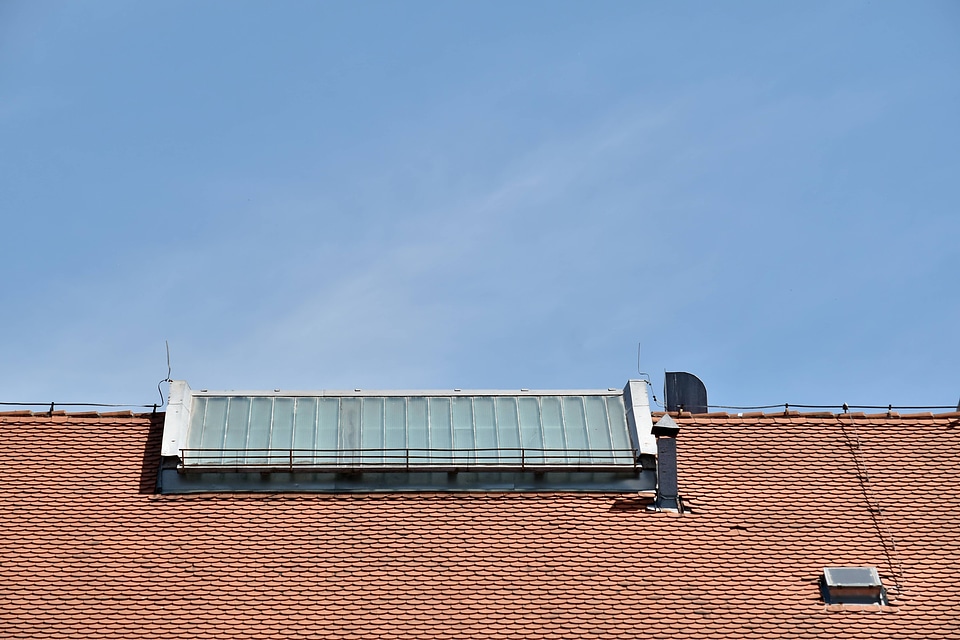 Chimney rooftop windows