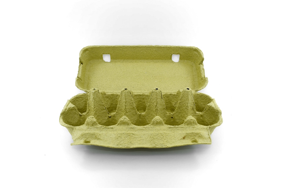 Cardboard carton close-up