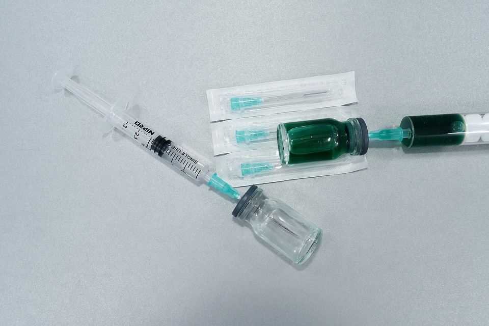 Diagnosis injection needle