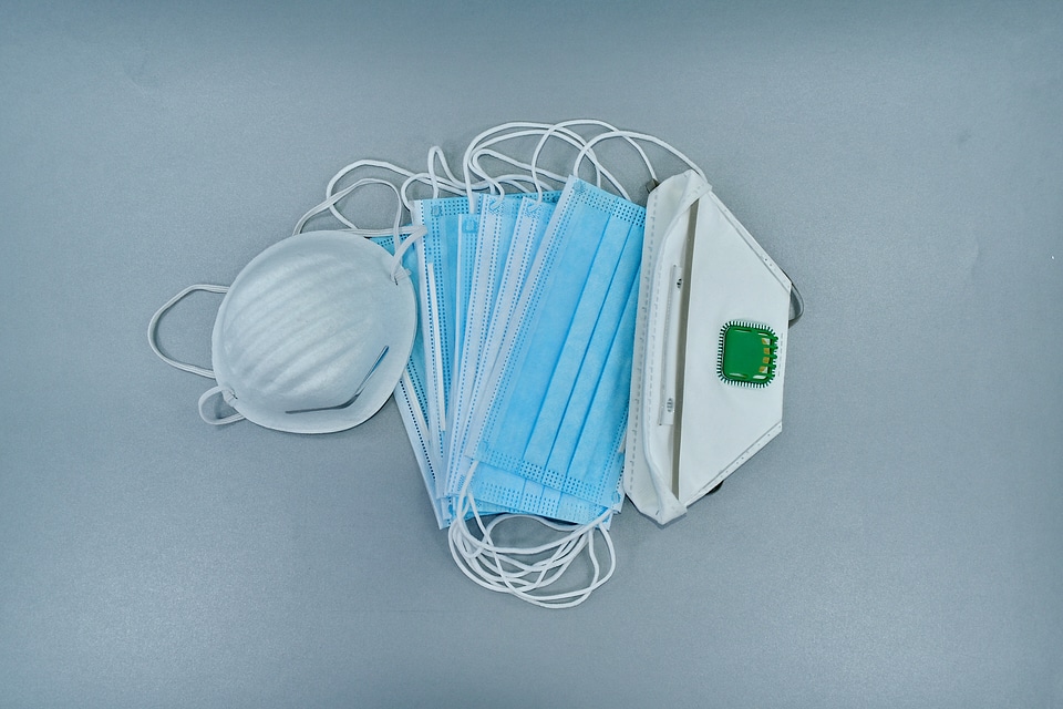 Coronavirus COVID-19 face mask