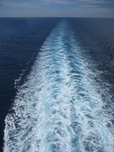 Yacht driving cruise ship ocean photo