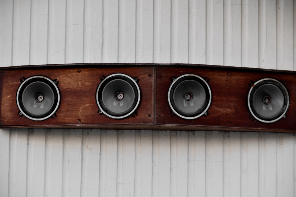 Audio sound loudspeaker