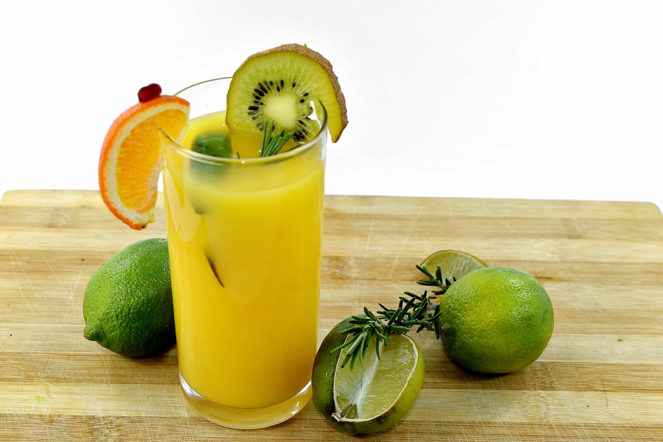Beverage fresh water fruit juice