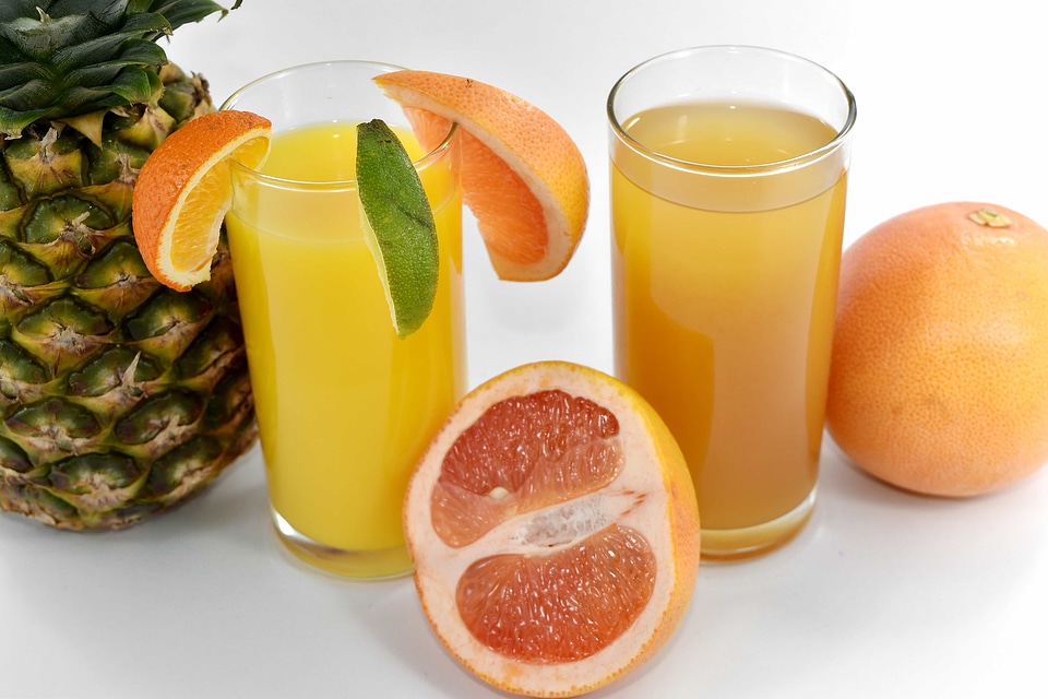 Citrus drink exotic