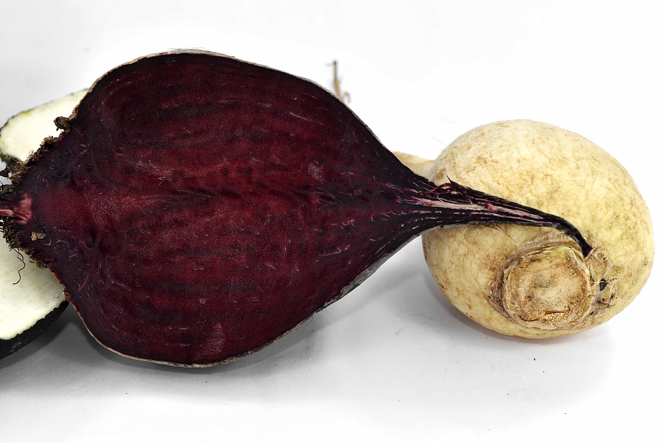 Beetroot half radish