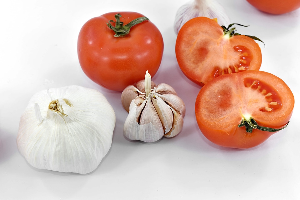Antibacterial antioxidant garlic