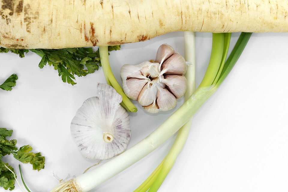 Aroma celery garlic
