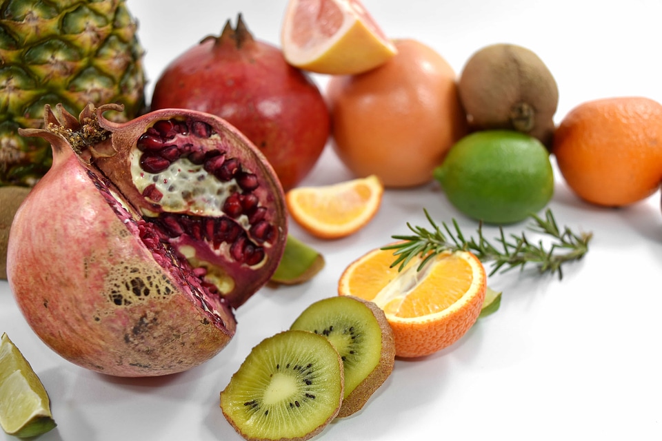 Exotic fresh grapefruit