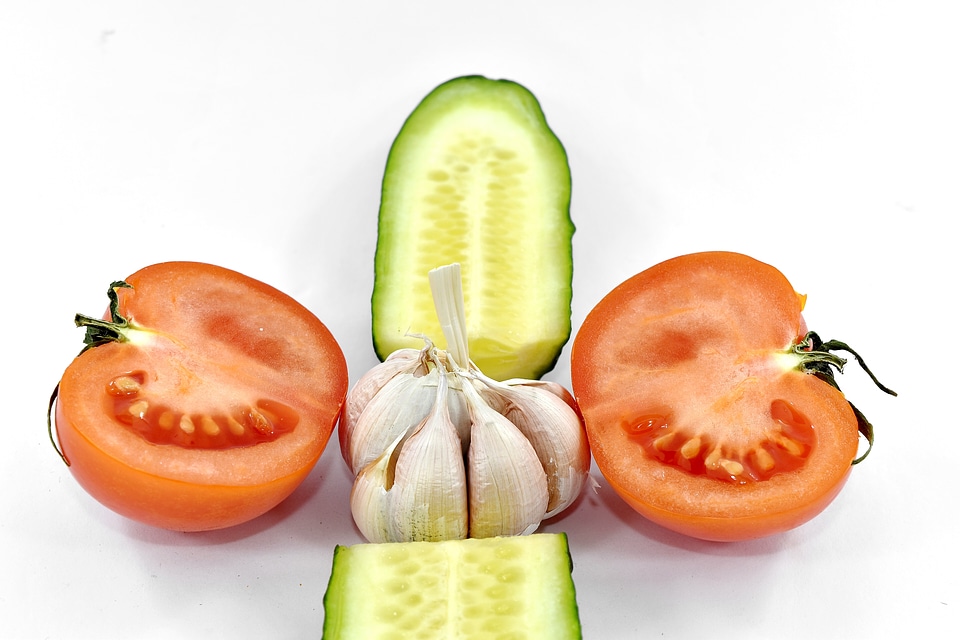 Aroma cross section cucumber