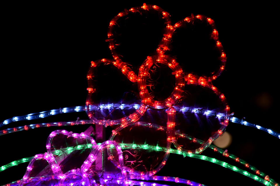 Decoration electricity flower