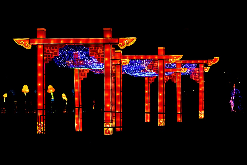 Asian China colorful
