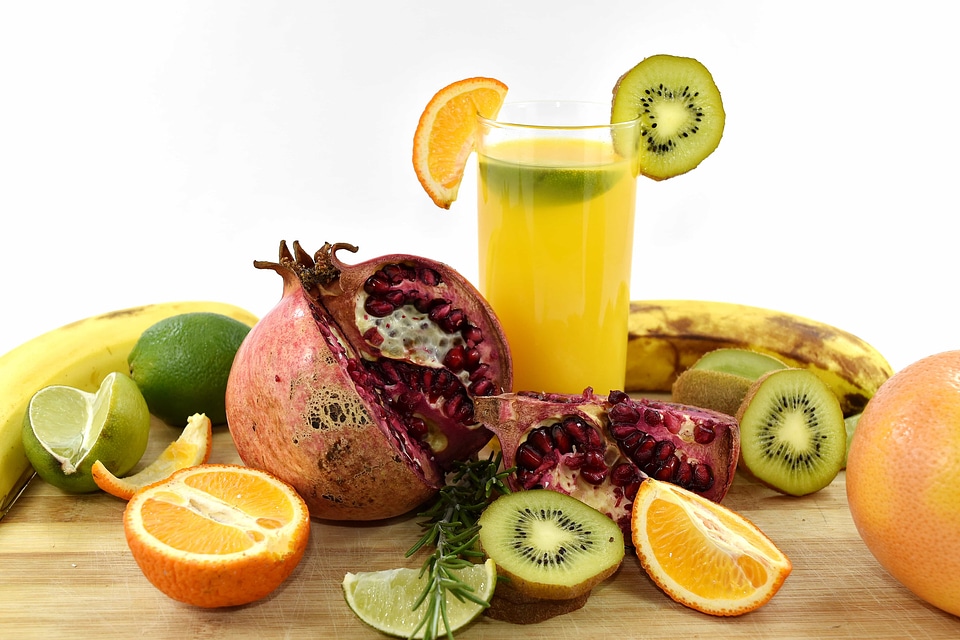 Banana beverage citrus