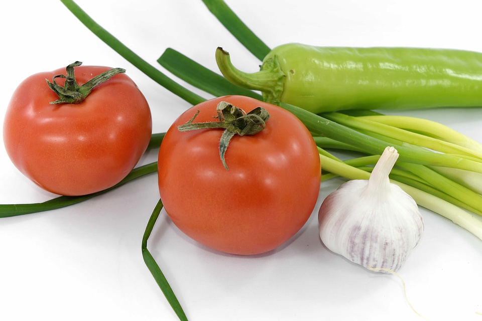 Chives fresh garlic