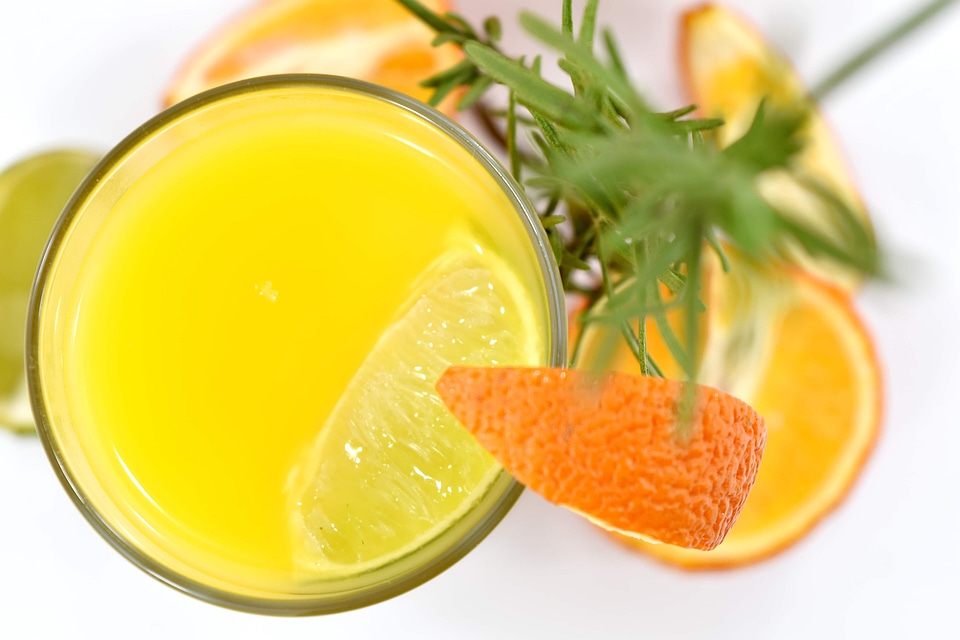 Citrus cold water fresh water