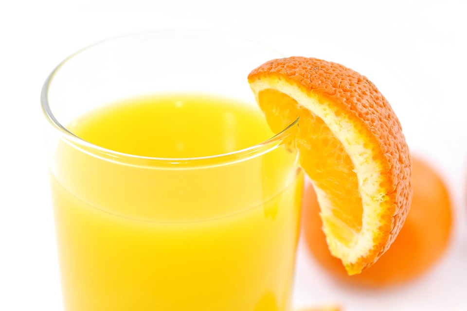 Blurry bright drink