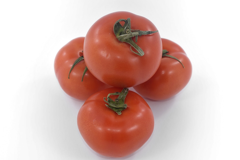 Round salad tomato