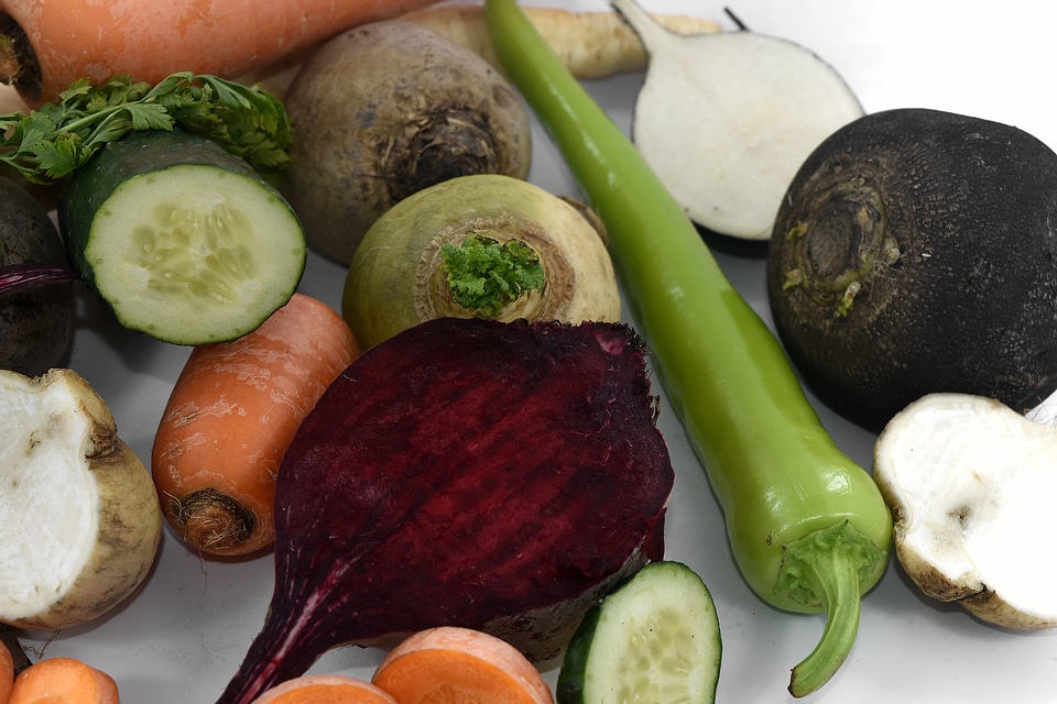 Beetroot carrot cooking