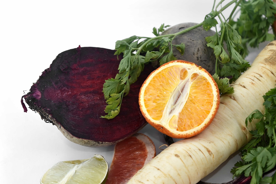 Beetroot citrus lemon