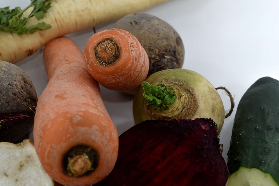 Calorie vegan carrot