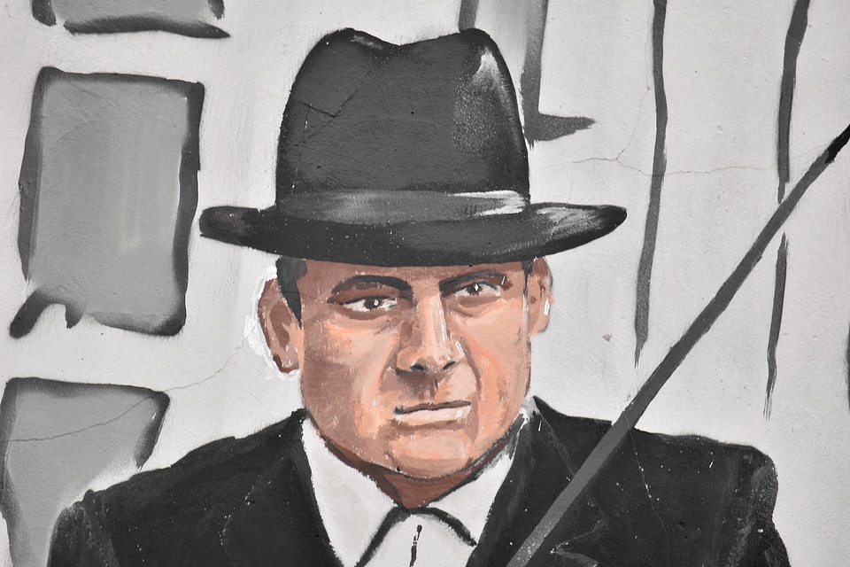 Face fine arts graffiti