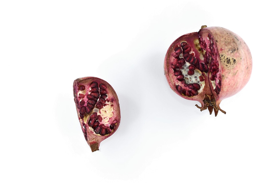 Exotic pomegranate ripe fruit