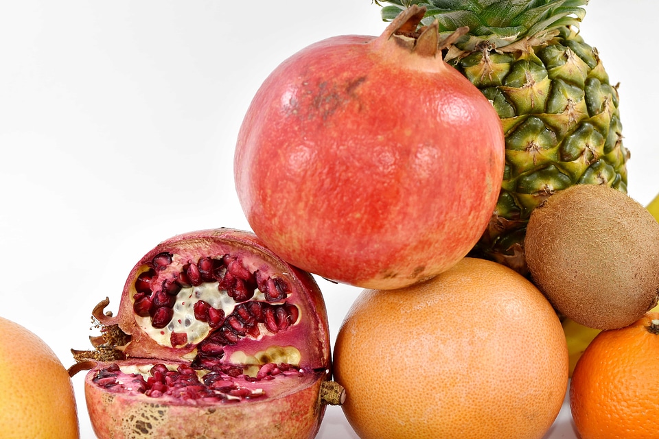 Pomegranate healthy fruit