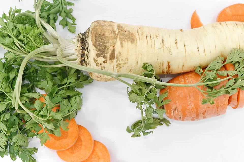 Carrot organic parsley