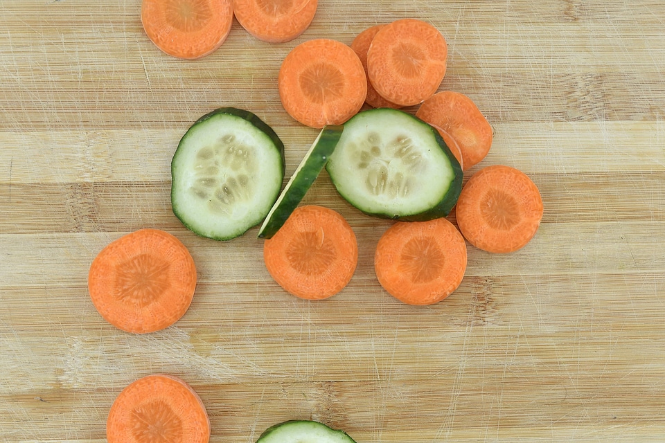 Carrot cucumber culinary