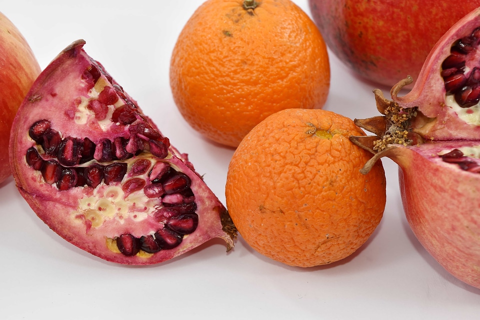 Pomegranate whole citrus