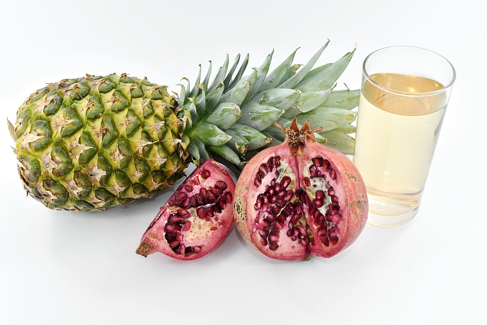 Antioxidant fruit cocktail fruit juice