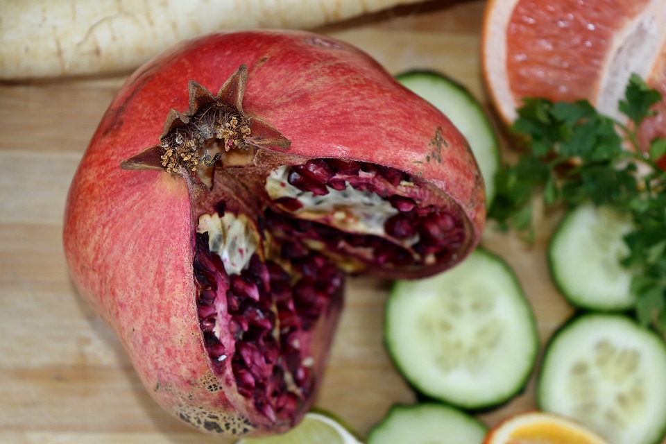 Breakfast fruit organic