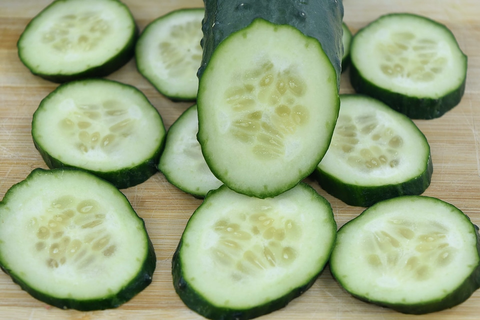 Cucumber organic produce