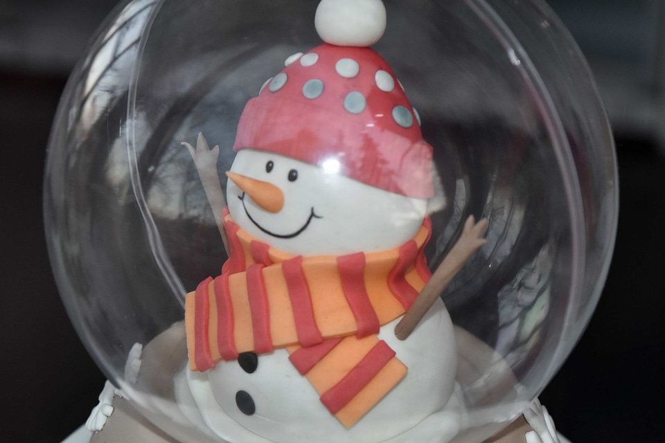 Christmas snowman toy