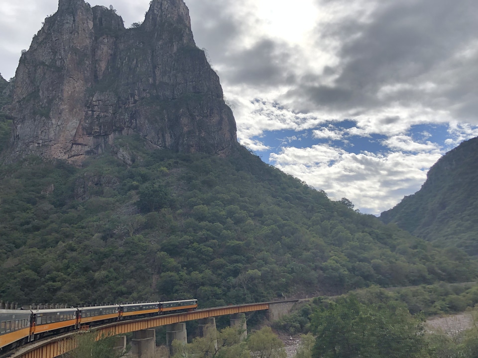 Bridge construction railway