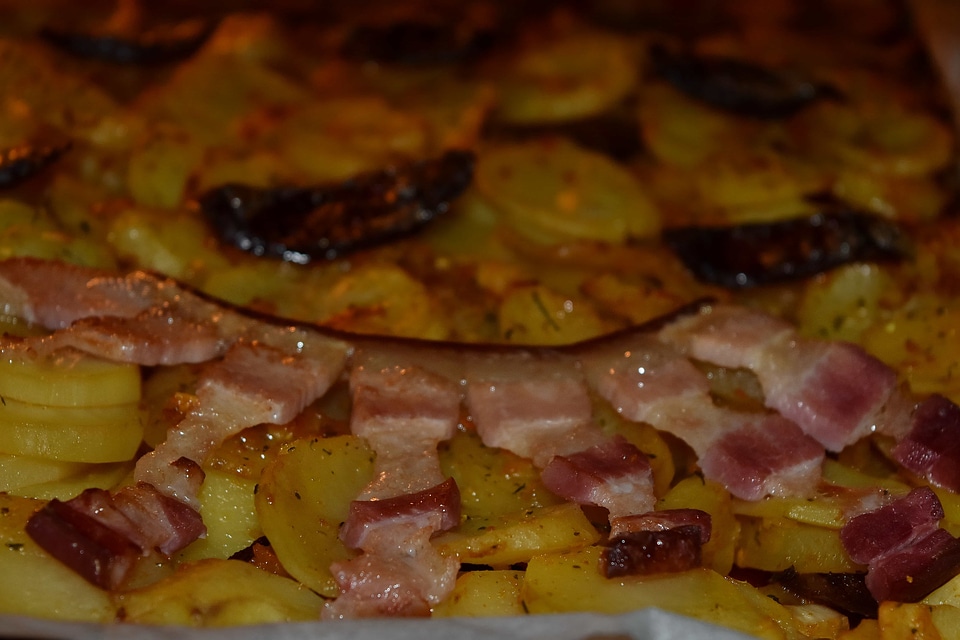 Bacon pork pork loin