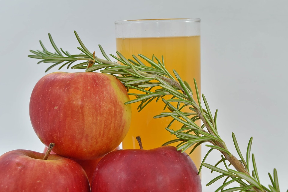 Apples fruit cocktail fruit juice