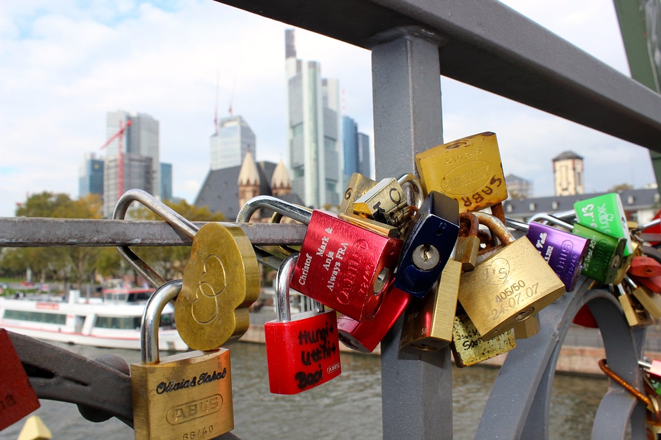 Castles lock skyline