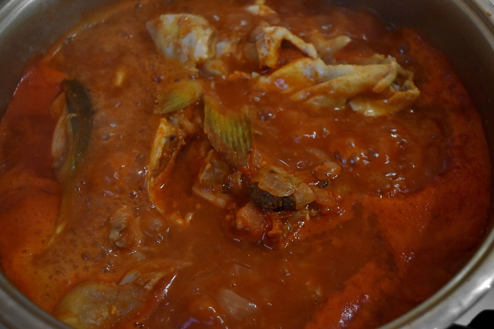 Fish stew stew meat