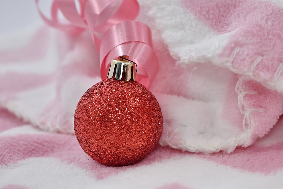 Holiday new year ornament