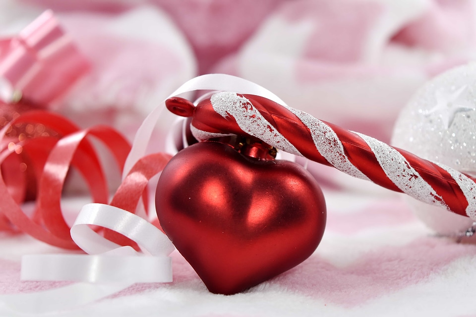 Heart love new year