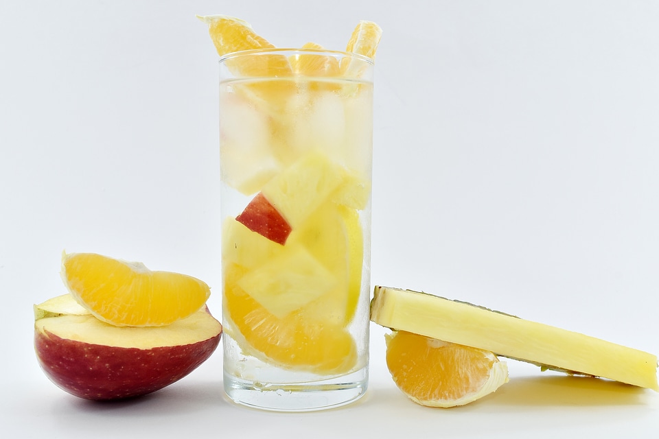 Apple fruit cocktail fruit juice