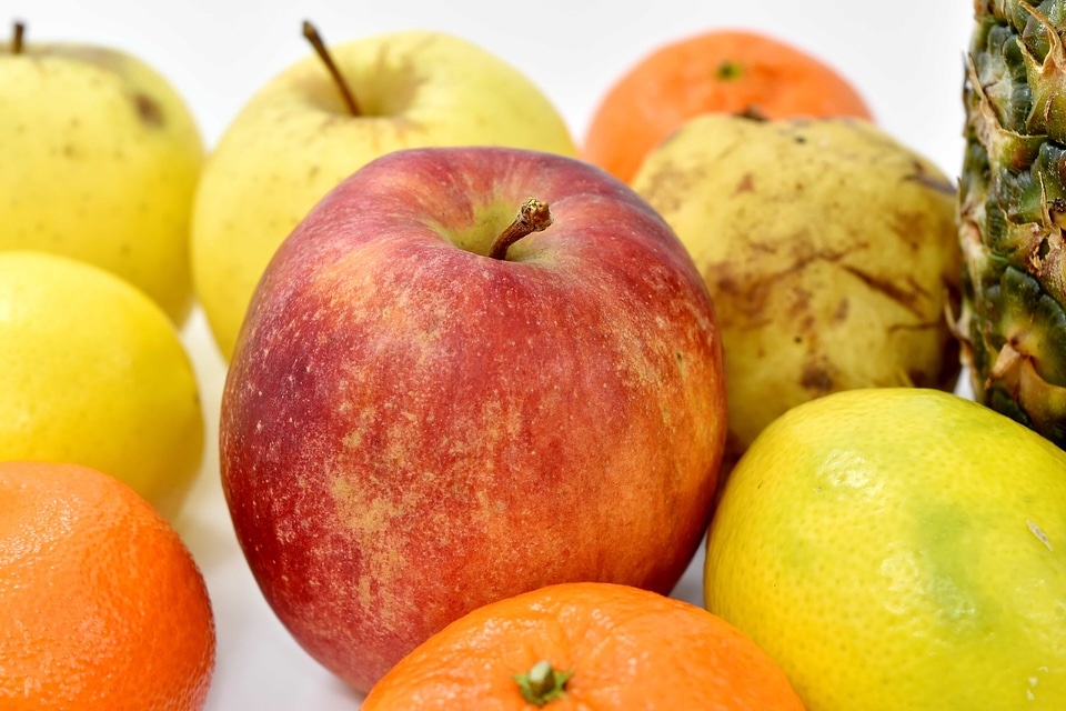 Apple fruit organic
