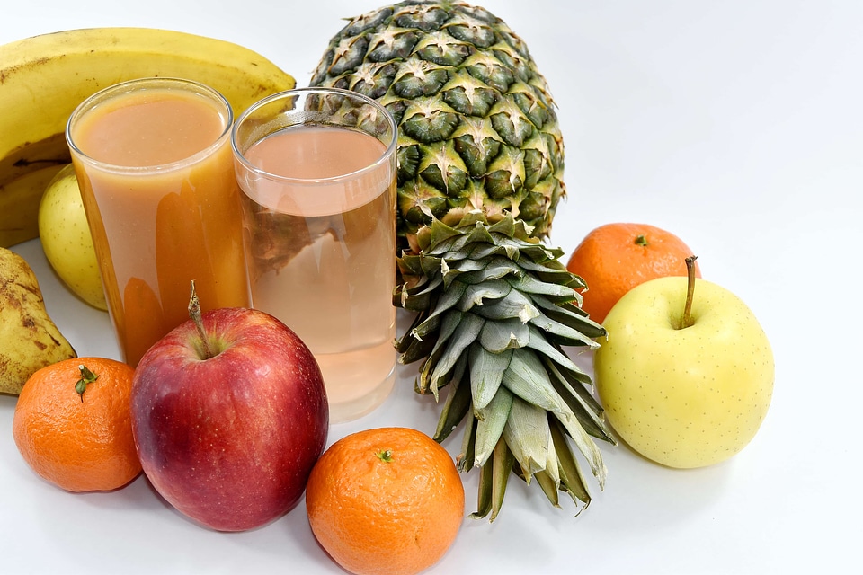 Ingredients syrup tropical