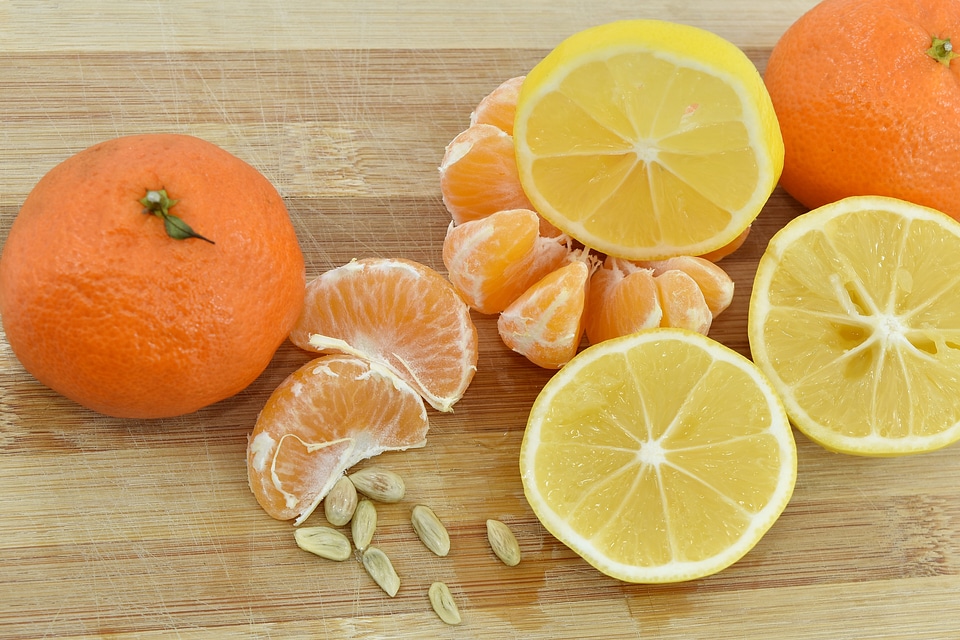 Breakfast lemon mandarin