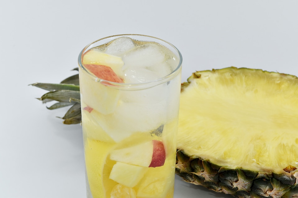 Fresh Water fruit cocktail fruit juice