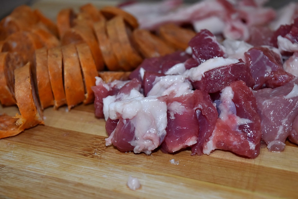 Butcher lunch preparation